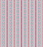Geometric Kente Stripes Motif