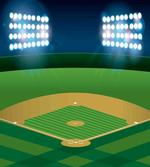 Cartoonish Field Stadium