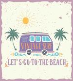 Grunge Beach Words