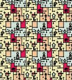 Robots on Grid Squares