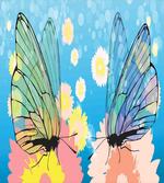 Butterflies on Flowers