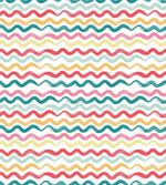 Boho Wavy Rough Lines