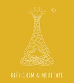 Meditating Giraffe