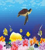 Deep Sealife Fish Moss
