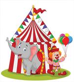 Circus Elephant Tent