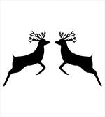 Reindeer Silhouette
