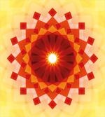 Fluorescent Rays Squares