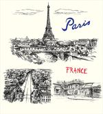 Paris Sketch Art