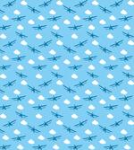Biplanes Among Clouds
