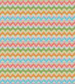 Bohemian Retro Zigzag