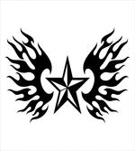 Flame Wings Design