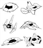 Futuristic Spaceship