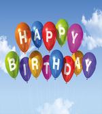 Balloons Letters Sky
