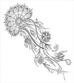 Floral Jellyfish Aquatic