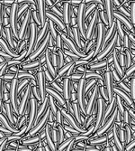 Abstract Modern Chili Peppers
