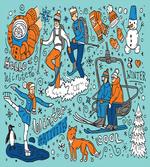 People Winter Activities