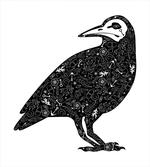 Gothic Art Ornate Bird