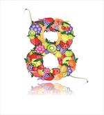 Fruitful 8 Colorful