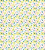 Pastel Spring Flowers Leaves