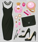 Dress and Bag