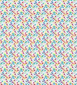Colorful Grid Cubism