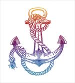 Ombre Anchor Rope