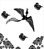 Abstract Mythological Bird