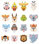 Comic Koala Fox Faces artwork