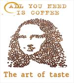 Coffee Beans with the Words