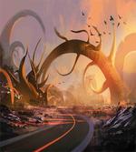 Fairy Sunset Highway artwork