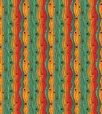 Wavy Vertical Lines Retro
