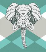Minimalist Boho Elephant