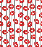 Woman Lips Love Behind Bars