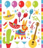 Party Pattern Cactus