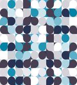 Retro Circles Squares