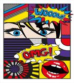 Comic Book Pattern
