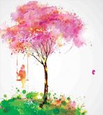 Spring Blossoming Tree