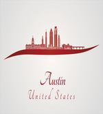 Calligraphic Modern Skyline