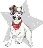 Sketch Style Terrier