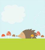 Mushroom Field Animal