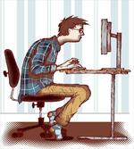 Programmer Workaholic Guy