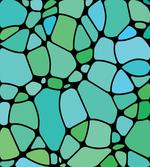 Mosaic Abstract Composition