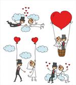 Newlyweds Caricature