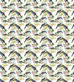 Toucans on Tropical Flora artwork