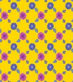Mosaic Flower Pattern