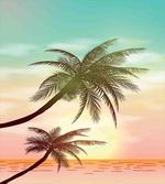 Tropical Horizon Scene