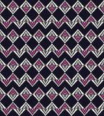 Native Folk Motifs Chevron artwork