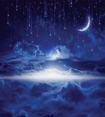 Night Sky Moon Stars