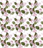 Retro Flowers Illustration