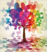 Colorful Spring Tree